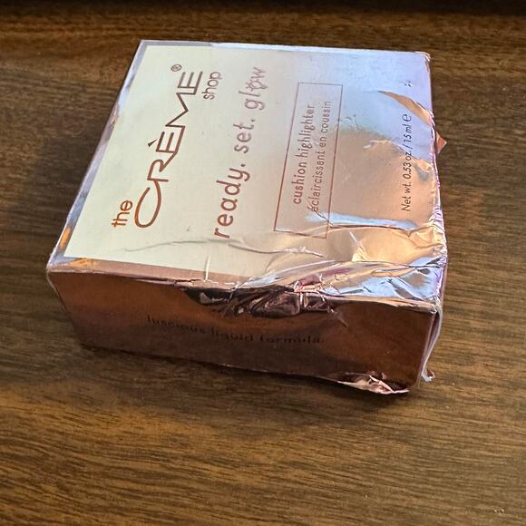 The Creme Shop Ready Set Glow Cushion Highlighter Pink Glow Face Makeup NEW - Picture 5 of 9